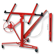 Kit sollevatore pannelli 350 cm + 140 cm sollevatore cartongesso XXL + prolunga max 68 kg 16_0002331