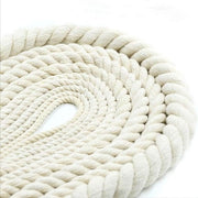 Corda di Macramè di Cotone di 10mm di diametro per iniziati alla maglieria da appendere - Beige (15m)