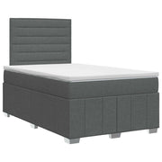 Letto box spring con materasso Grigio Scuro 120 x 200 cm 3454107