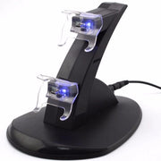 Trade Shop - Base Stand Caricatore Doppio Per 2 Joypad X-box One Controller Joystick Con Usb -