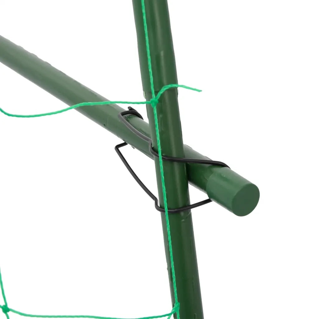 vidaXL Tralicci Giardino per Piante Rampicanti 3pz Telaio ad A Acciaio