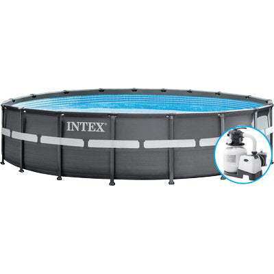 PISCINA ULTRA XTR FRAME 26330 INTEXFILTRO SABBIA LT/H 7.948 CM 549 H.CM 132