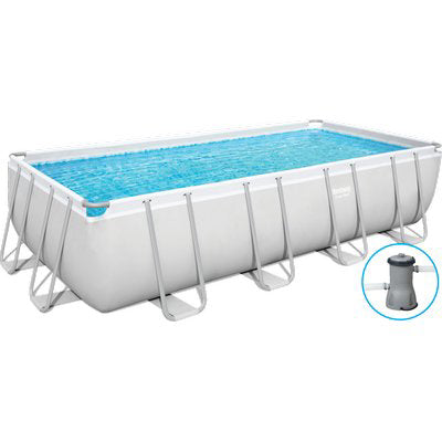 PISCINA POWER STEEL 56670 BESTWAYFILTRO LT/H 3.028 CM 488X244 H.CM 122