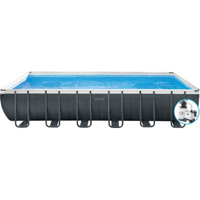 PISCINA ULTRA XTR FRAME 26364 INTEXFILTRO SABBIA LT/H 7.948 CM 732X366 H.CM 132