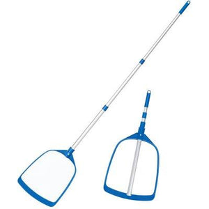 RETINO PIATTO PISCINA + ASTA 58635 BESTWAYTELESCOPICO CM 163