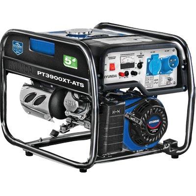 GENERATORE CORRENTE 65129+ATS HYUNDAI4T KW 3,5/3,2 MONOFASE AVV. ELETTRICO