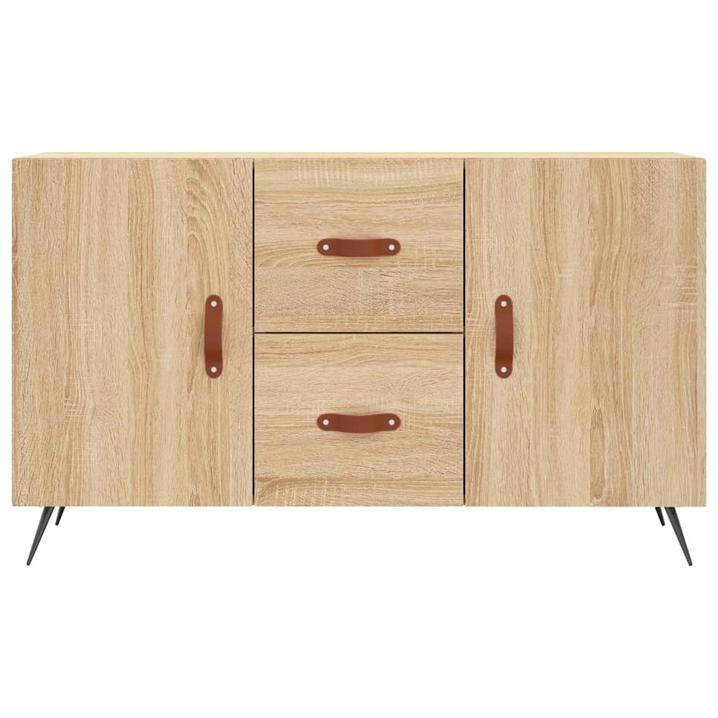 Buffet credenza cassettiera armadio mobile contenitore organizer cucina soggiorno rovere Sonoma 100 x 36 x 60 cm legno ingegnerizzato marrone 02_0031466