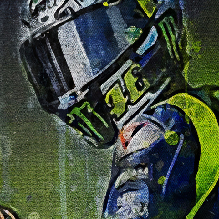 46 -  Quadro Canvas Contemporaneo su telaio in legno Misura: 70x100 cm