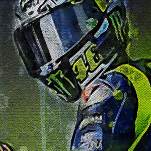 46 -  Quadro Canvas Contemporaneo su telaio in legno Misura: 50x70 cm