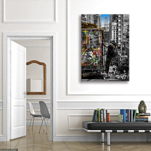 49ers -  Quadro Canvas Contemporaneo su telaio in legno Misura: 100x140 cm