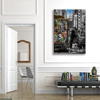 49ers -  Quadro Canvas Contemporaneo su telaio in legno Misura: 70x100 cm