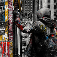 49ers -  Quadro Canvas Contemporaneo su telaio in legno Misura: 50x70 cm