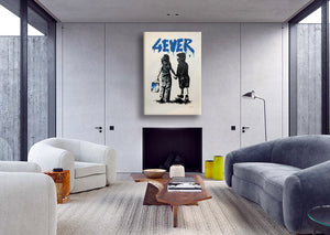 4Ever -  Quadro Canvas Contemporaneo su telaio in legno Misura: 100x140 cm