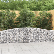 Cesti Gabbioni ad Arco 20 pz 400x30x60/80 cm Ferro Zincatocod mxl 99982