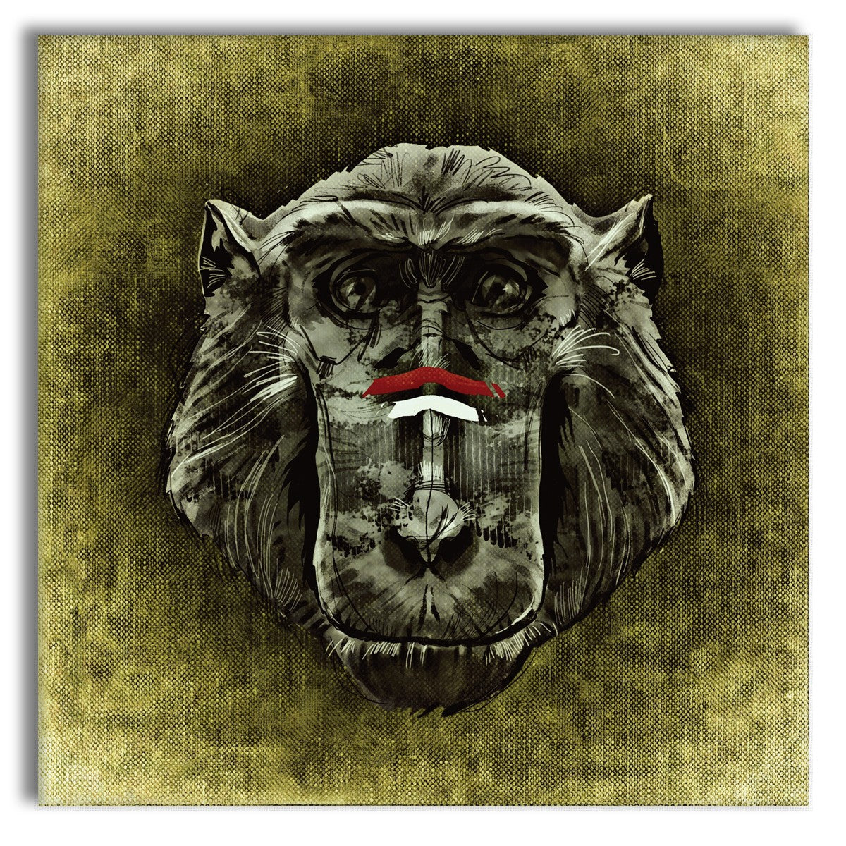 ABSTRACT 1103 - Quadro Canvas su telaio in legno Misura: 80x80 cm