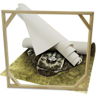 ABSTRACT 1103 - Quadro Canvas su telaio in legno Misura: 80x80 cm