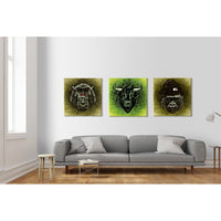 ABSTRACT 1105 - Quadro Canvas su telaio in legno Misura: 100x100 cm