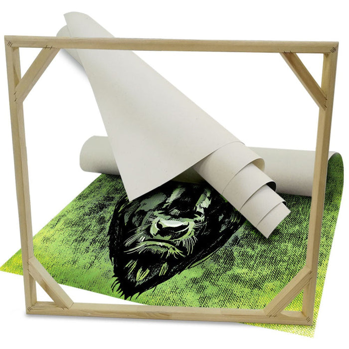 ABSTRACT 1105 - Quadro Canvas su telaio in legno Misura: 80x80 cm