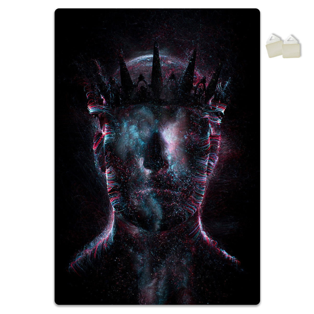 ABSTRACT COLOR - POSTER in PVC da 3mm Misura: 70x100 cm