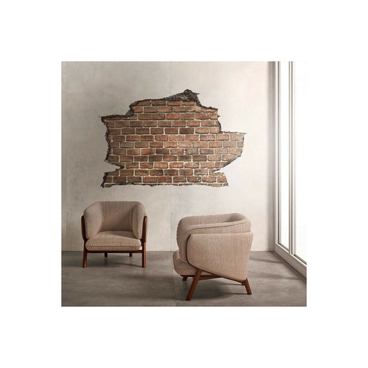 Adesivo parete muro effetto 3D MATTONI wall sticker adesivo per muro Misura: 150x100 cm