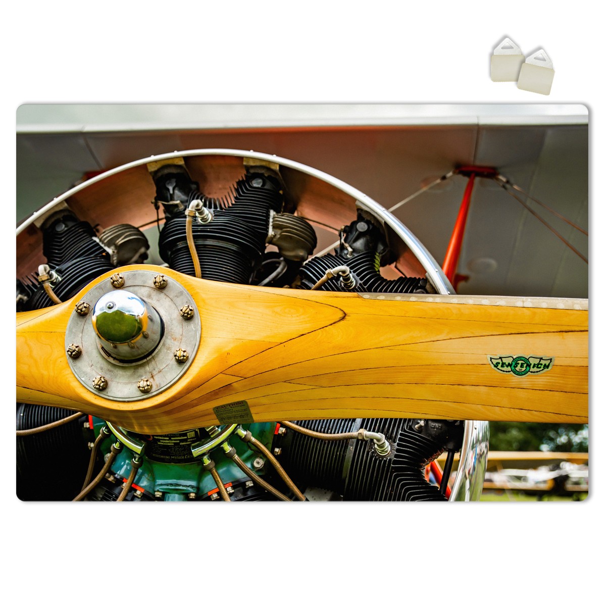 AEREO VINTAGE - POSTER in PVC da 3mm Misura: 70x100 cm