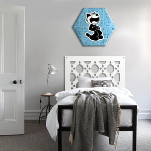 ALADIN - Pannello in PVC traforato - Parasole Colore: bianco, Misura: 98x98 cm