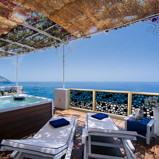 ALVEARE - Moduli Decorativi in Legno e PVC Misura: 47x94 cm, Colore: nero