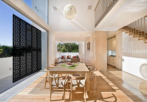 ANCHOR - Pannello in PVC traforato - Parasole Colore: nero, Misura: 47x94 cm