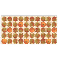 ARANCE - Paraschizzi da cucina in PVC flessibile - Misura 120x60cm spessore 3mm