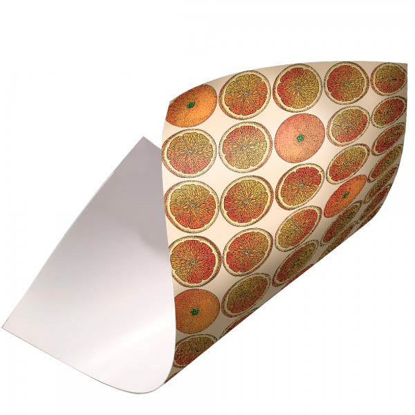 ARANCE - Paraschizzi da cucina in PVC flessibile - Misura 120x60cm spessore 3mm