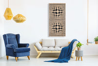 BALLS - Quadro arredo LASERCUT composito Legno e PVC Misura: 70x140 cm