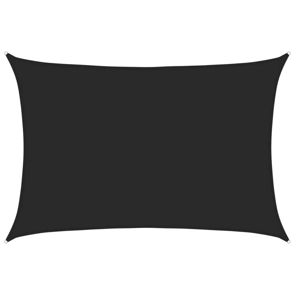 Vela Parasole-Telo Ombra-Vela Ombreggiante 160 g/m2 Nera 5x7 m in HDPE
