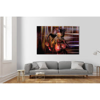 BEING Abstraction - Quadro Canvas su telaio in legno Misura: 140x100 cm