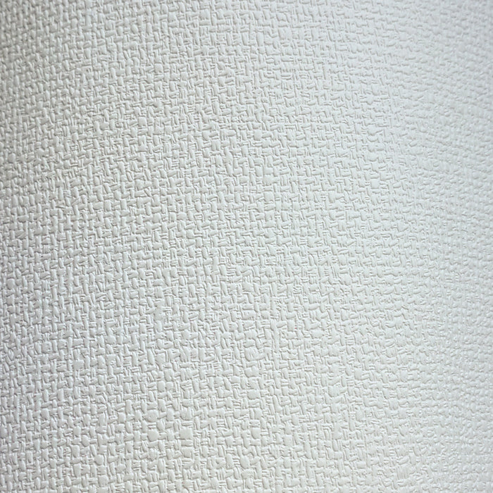 BIANCO CANVAS - Pellicola decorativa adesiva larga base 122cm Misura: 122x1000 cm