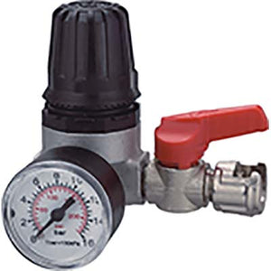 REGOLATORE PRESSIONE AC 31/A4 ANIATTACCO 1/4F 1 USCITA + MANOMETRO