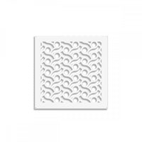 BODIES - Pannello in PVC traforato - Parasole Colore: bianco, Misura: 98x98 cm