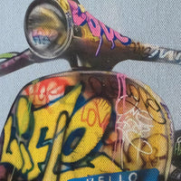 Bruno -  Quadro Canvas Contemporaneo su telaio in legno Misura: 50x70 cm