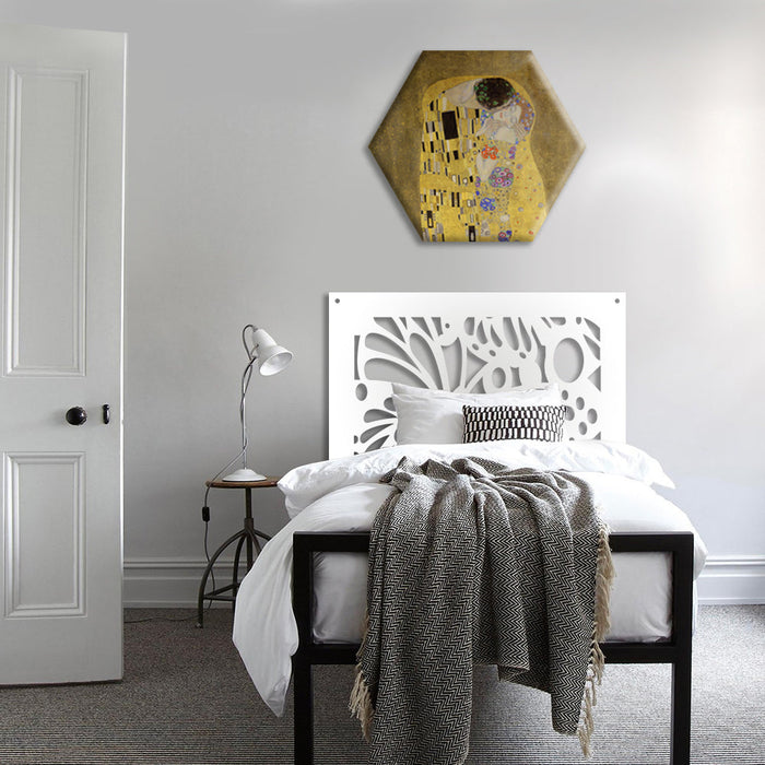 BUTTERFLY - Pannello in PVC traforato - Parasole Colore: bianco, Misura: 73x73 cm