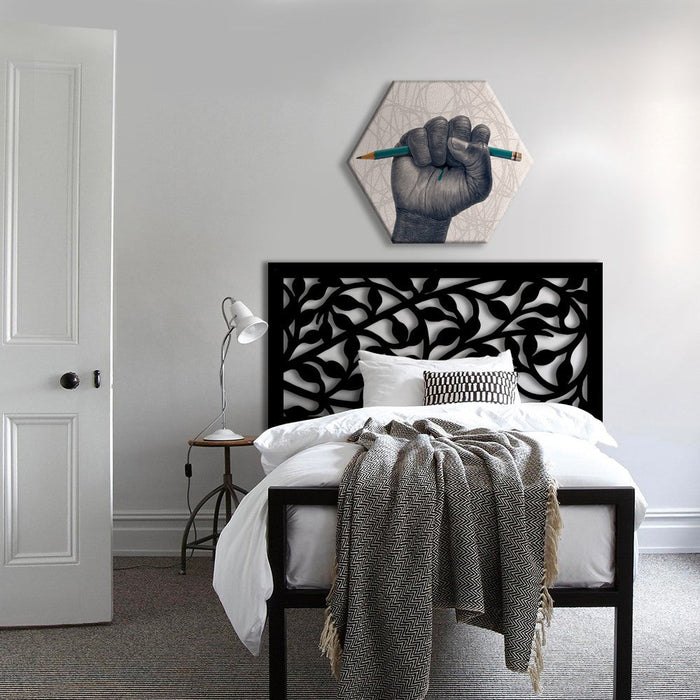 CESPUGLIO - Pannello in PVC traforato - Parasole Misura: 73x73 cm, Colore: nero