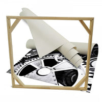 Charlie Chaplin TEMPI MODERNI - Quadro stampa su tela montata su telaio in legno Misura: 80x80 cm