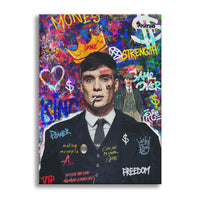 Cilian -  Quadro Canvas Contemporaneo su telaio in legno Misura: 70x100 cm