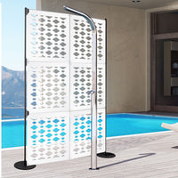 CLOUDS - Pannello in PVC traforato - Parasole Colore: bianco, Misura: 48x48 cm