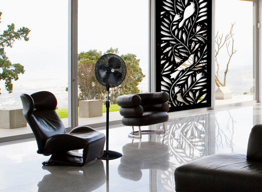 COLIBRI - Pannello in PVC traforato - Parasole Colore: nero, Misura: 73x148 cm