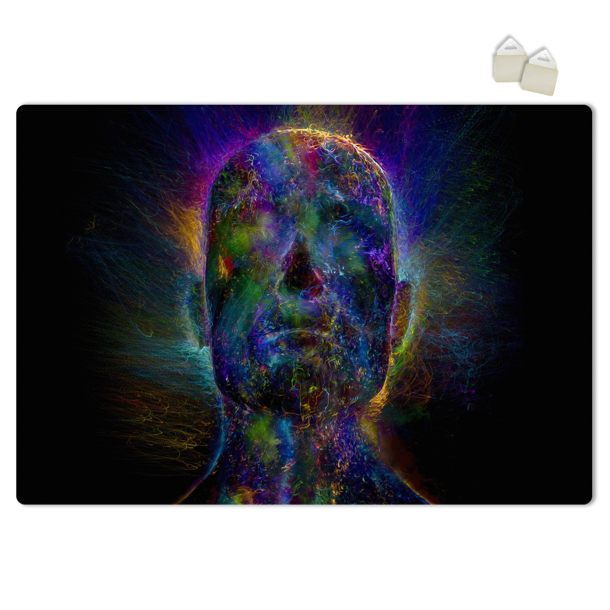 COLOR EXPLOSION - POSTER in PVC da 3mm Misura: 70x100 cm