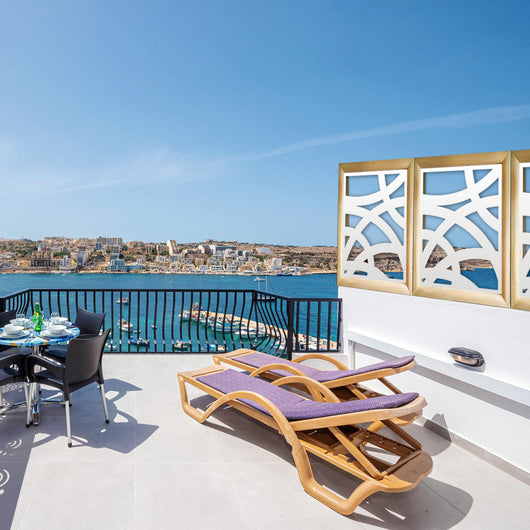 CONCENTRIC - Moduli Decorativi in Legno e PVC Colore: bianco, Misura: 48x48 cm