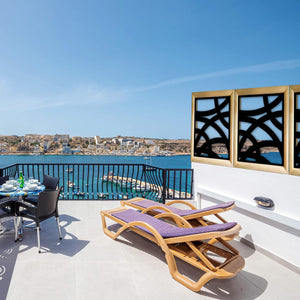 CONCENTRIC - Moduli Decorativi in Legno e PVC Misura: 73x73 cm, Colore: nero