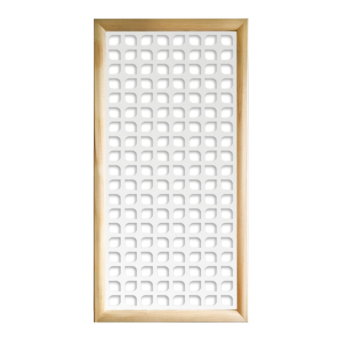 COOKING - Moduli Decorativi in Legno e PVC Misura: 47x94 cm, Colore: bianco