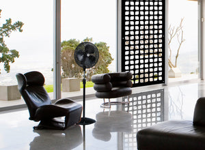 COOKING - Pannello in PVC traforato - Parasole Colore: nero, Misura: 50x150 cm