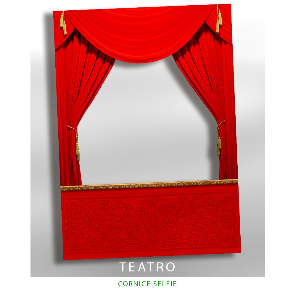 Cornice selfie Teatro Misura: 50x70 cm