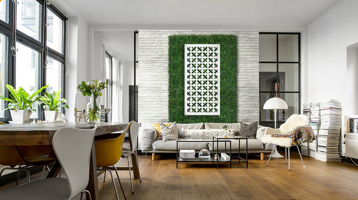 CRUSADES - Pannello in PVC traforato - Parasole Misura: 50x150 cm, Colore: bianco